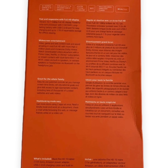 Amazon Fire HD 10 32GB 11th Generation Tablet. - Picture 4 of 10